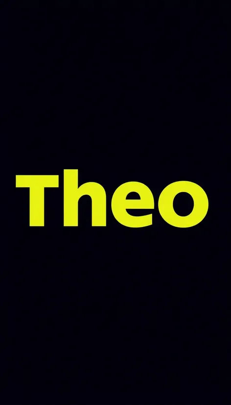 the name theo in