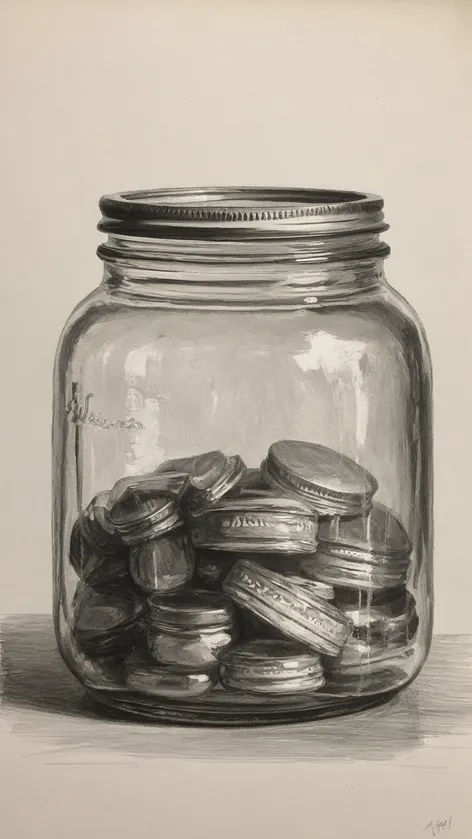 jar drawing