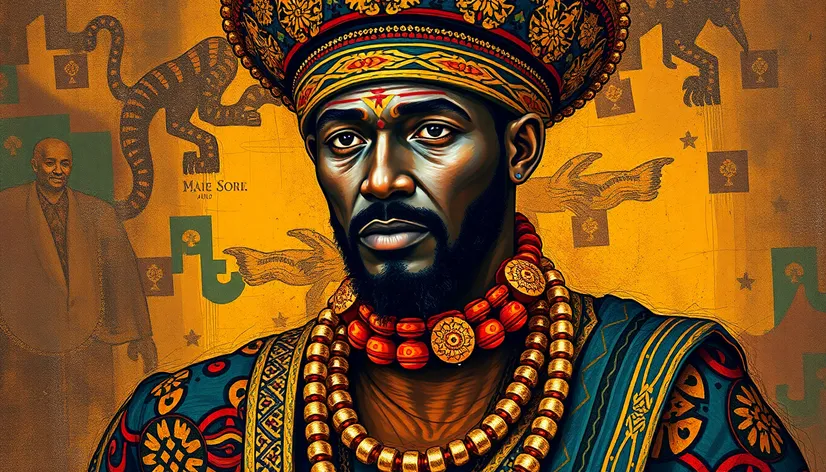 african king painting