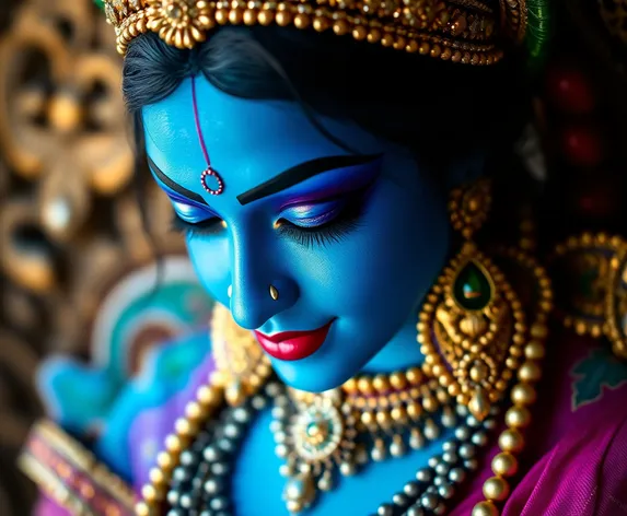 hindu goddess blue skin