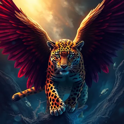 jaguar with wings