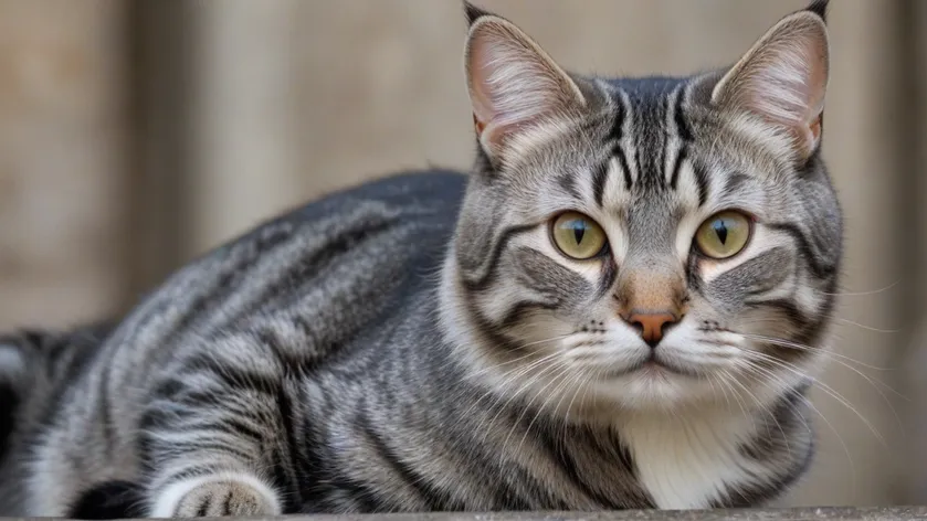 silver tabby cat