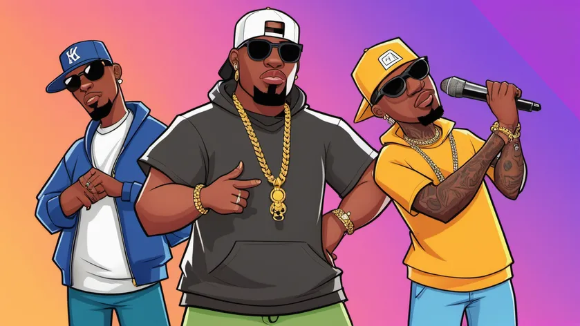 cartoon rappers