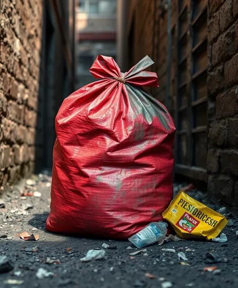 bag of trash 3d