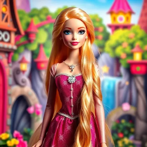 barbie rapunzel doll