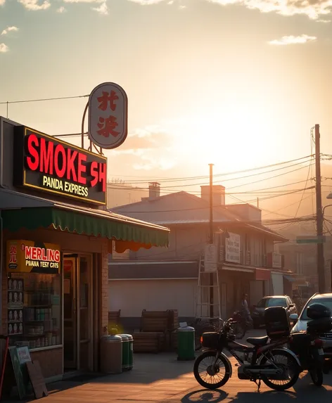 smoke shop near panda