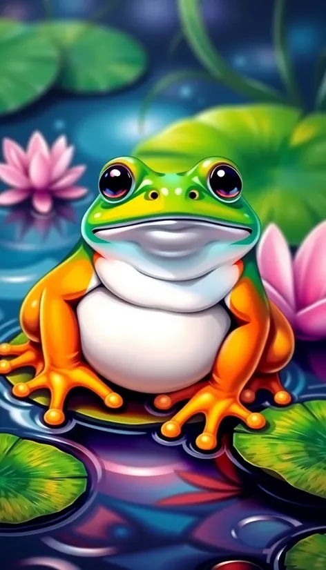 chubby frog