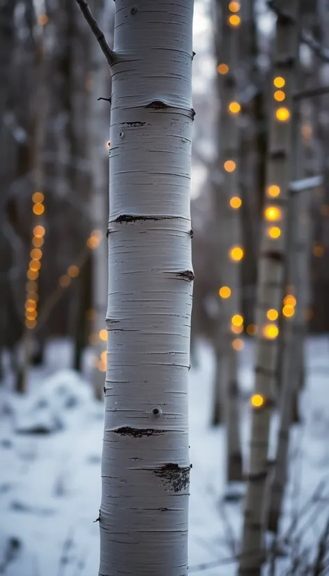 glowing birch