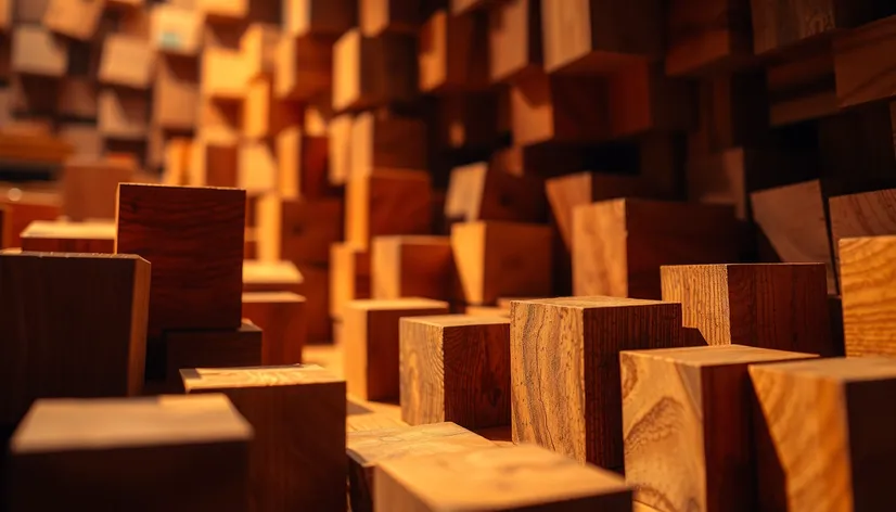 wooden cubes