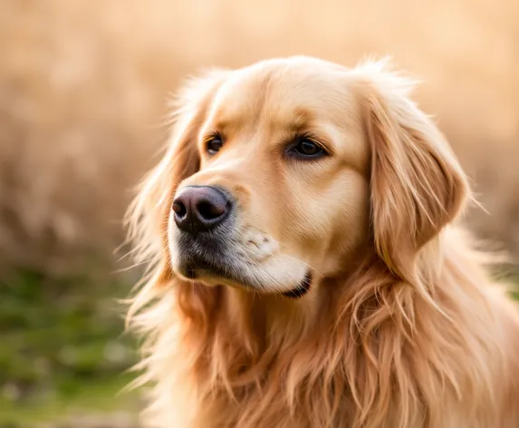 long haired golden retriever