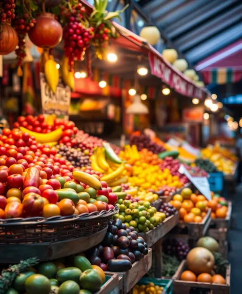 fruit shopping aesthetic