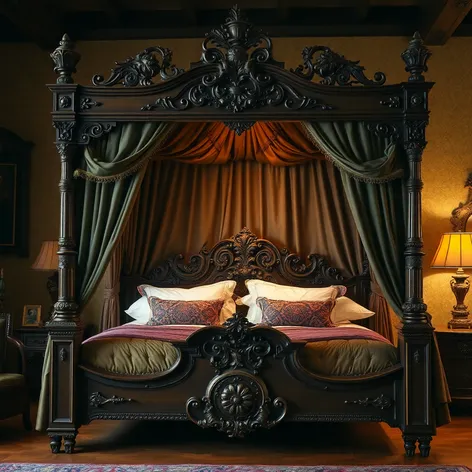 medieval canopy bed