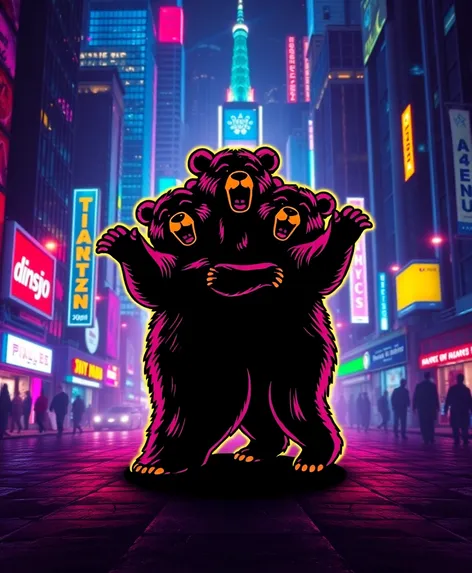 high resolution dancing bears