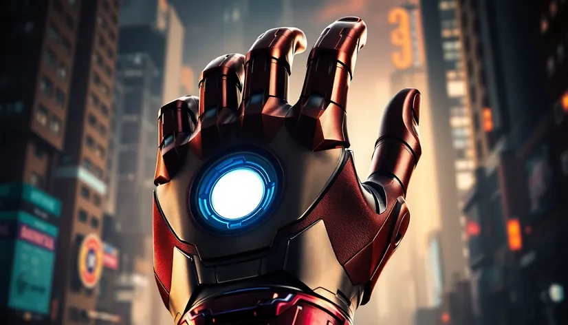 iron man hand