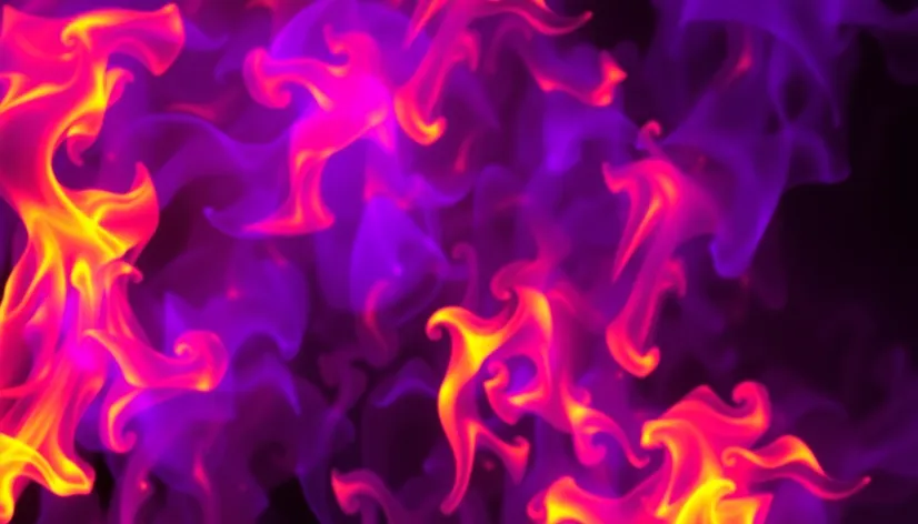 flame purple fire background