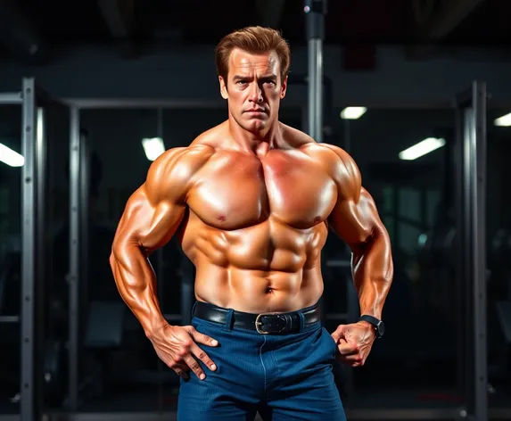 arnold bodybuilding posing