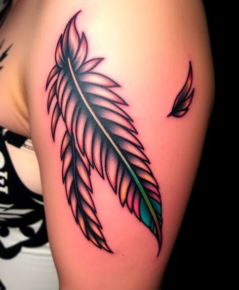 tattoo of feather meaning