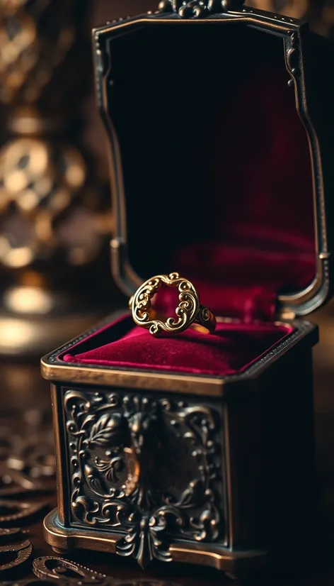 marriage ring in box