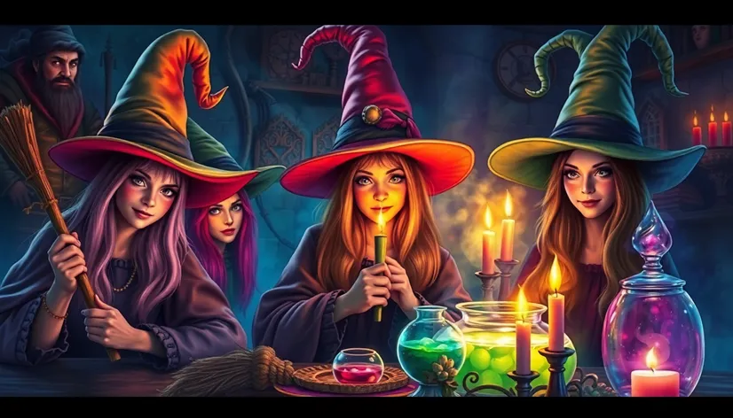 witch coloring pages