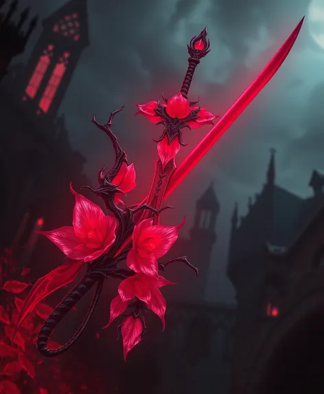 demonic plum flower sword