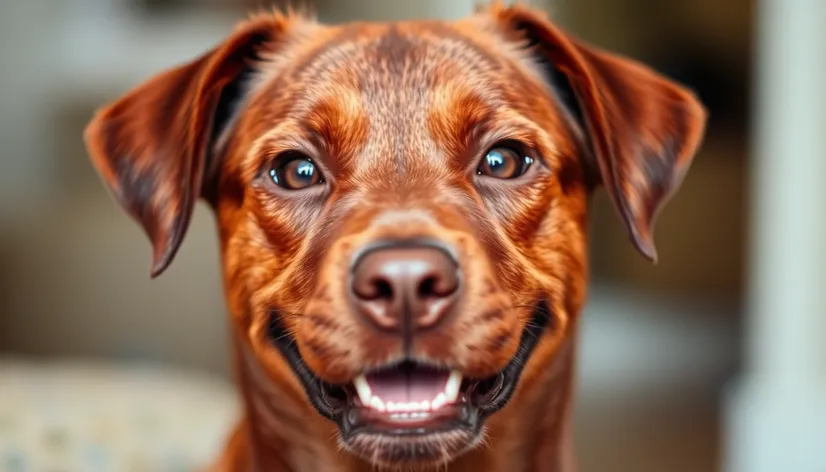 chocolate lab catahoula mix