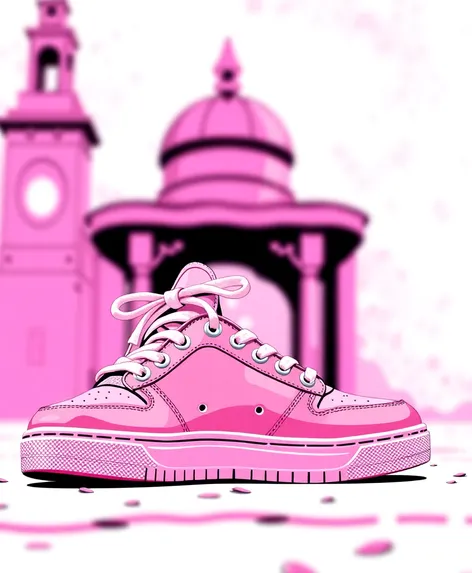 pink sneakers for ladies