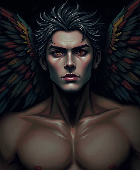 dark male angel