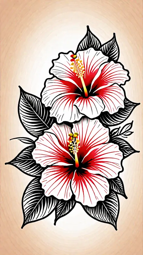 hibiscus tattoo