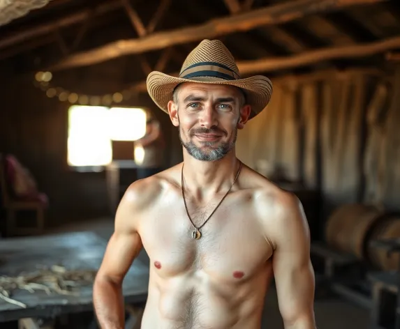 farmers son/shirtless