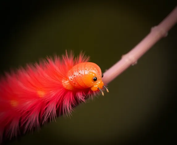 red caterpillar