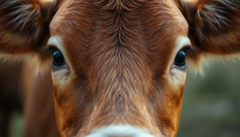 eyes of cow