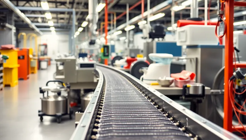 assembly line conveyor belt