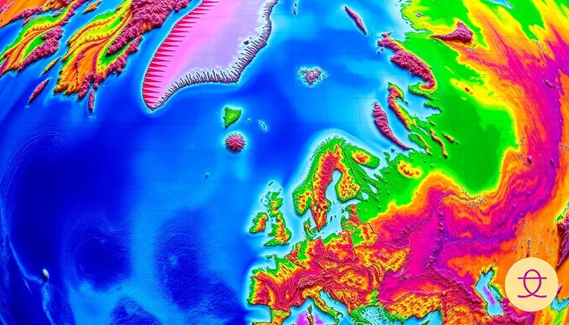 northern hemisphere map