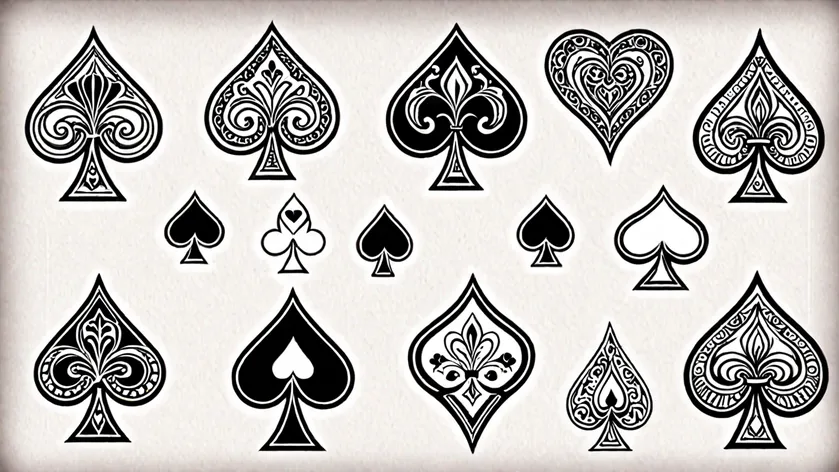 poker tattoos