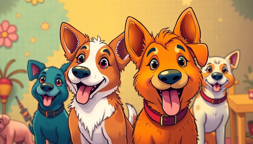 cartoon dogs from the