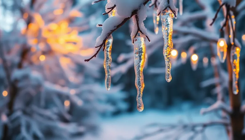 icicle christmas ornaments