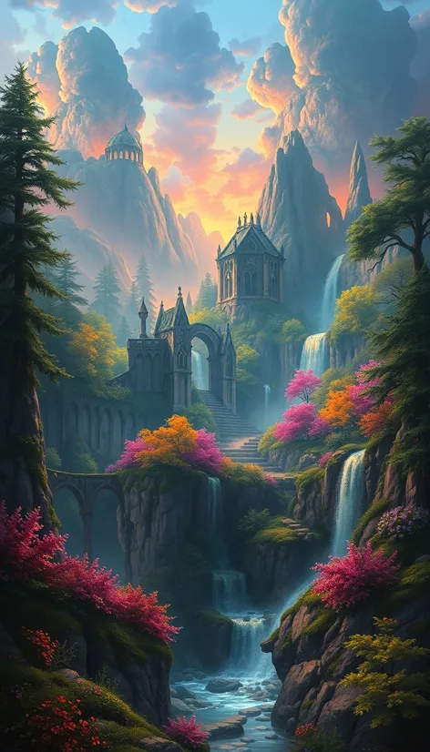 fantasy art landscapes