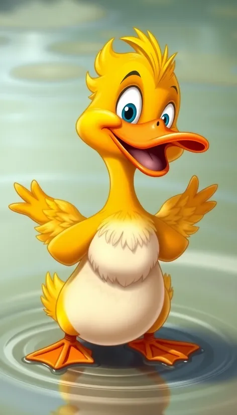 funny duck saying omg