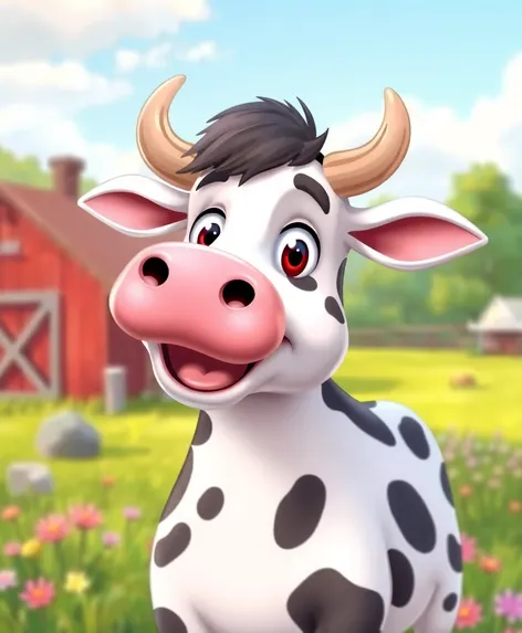 cartoon cow images