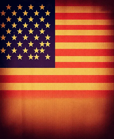 vintage american flag