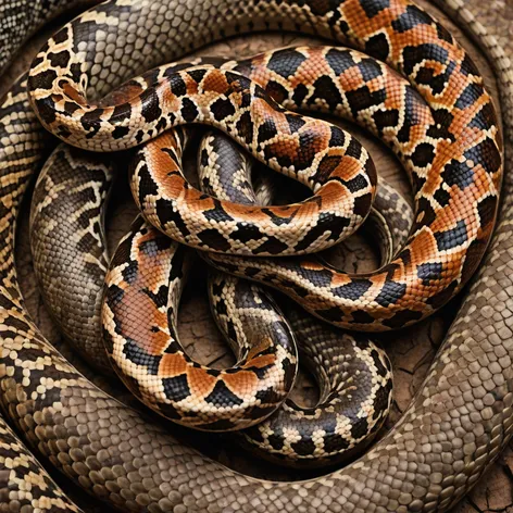 A Brazilian rainbow boa