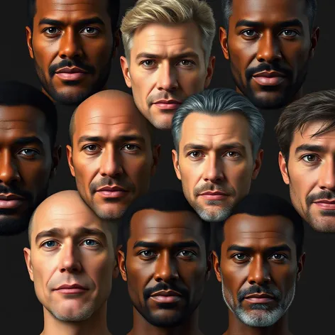 face shapes men