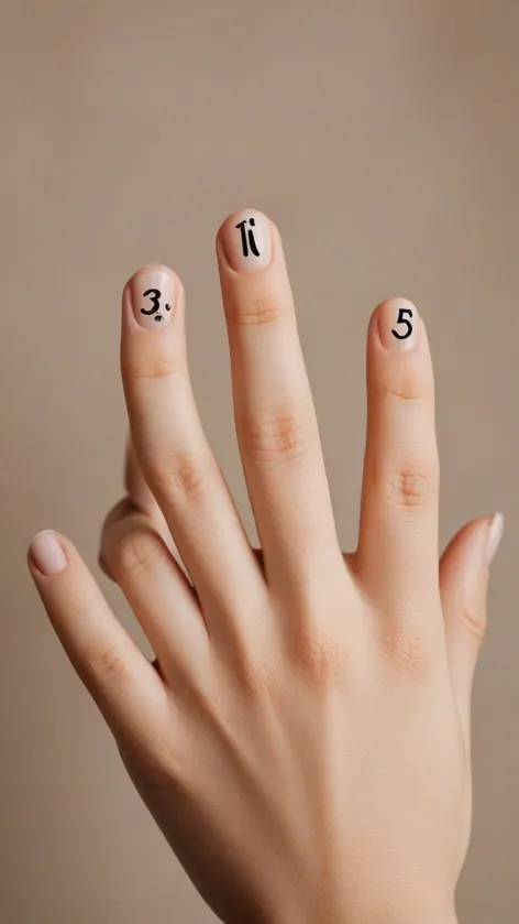 finger numbers