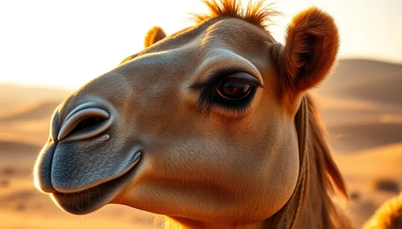 camel face drawing