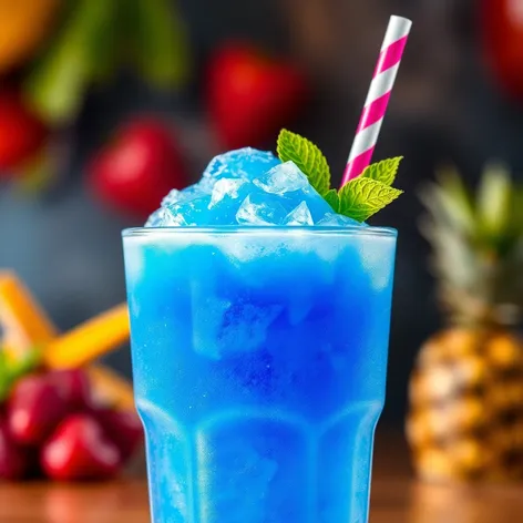 blue slushie