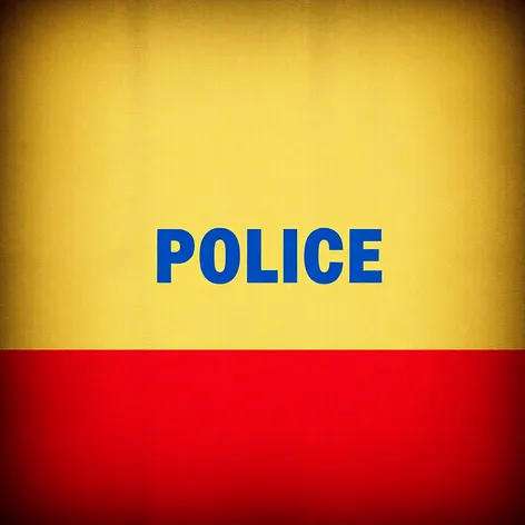 police flag