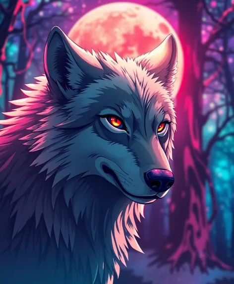 wolf anime pics