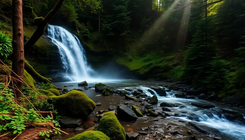 sweet creek falls oregon