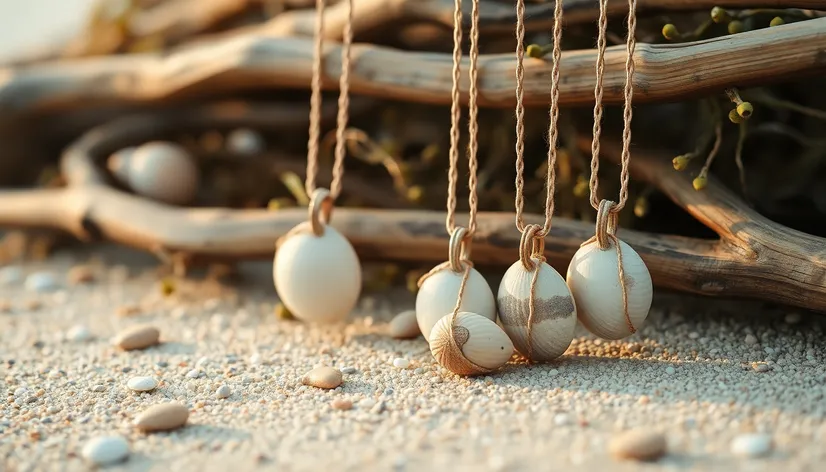 shell necklaces