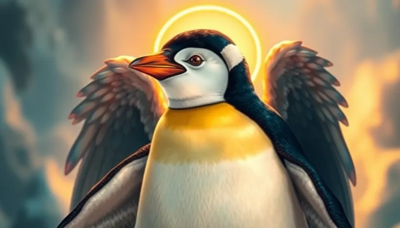 penguin jesus